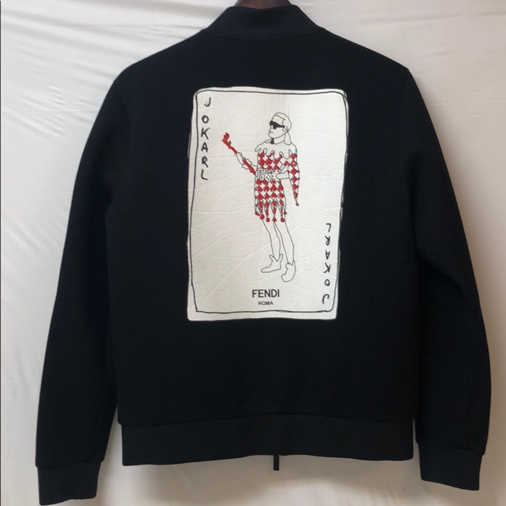 Fendi jokarl bomber jacket
